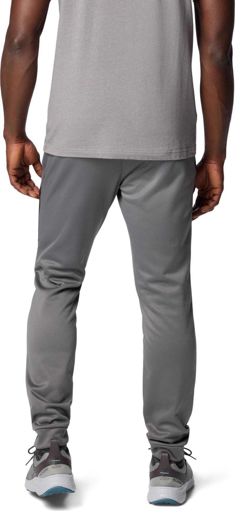 Columbia Tech Fleece Pants, Reg - Mens - city grey / black 1