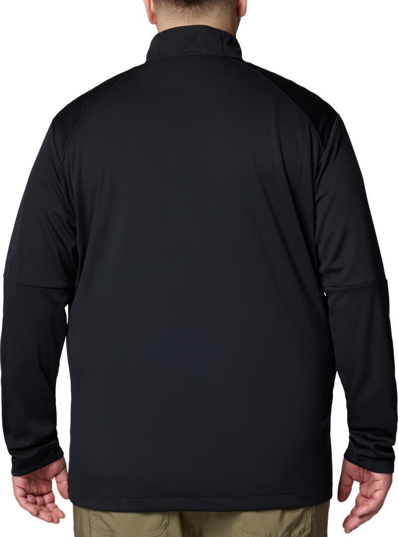 Columbia Tech Knit 1/4 Zip, Extended - Mens - black 1