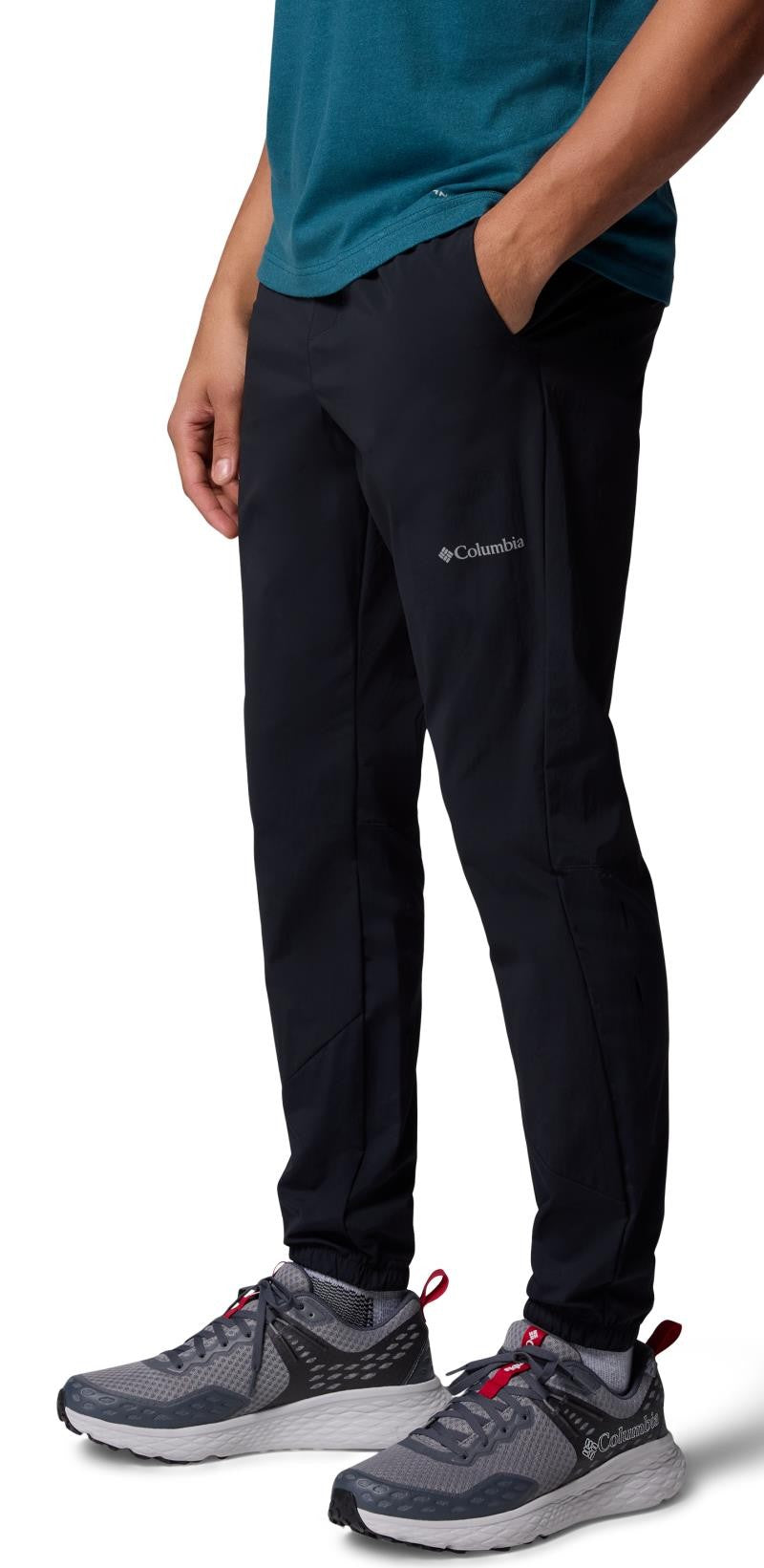 Columbia Tech Nylon Pants, Long - Mens - black 1