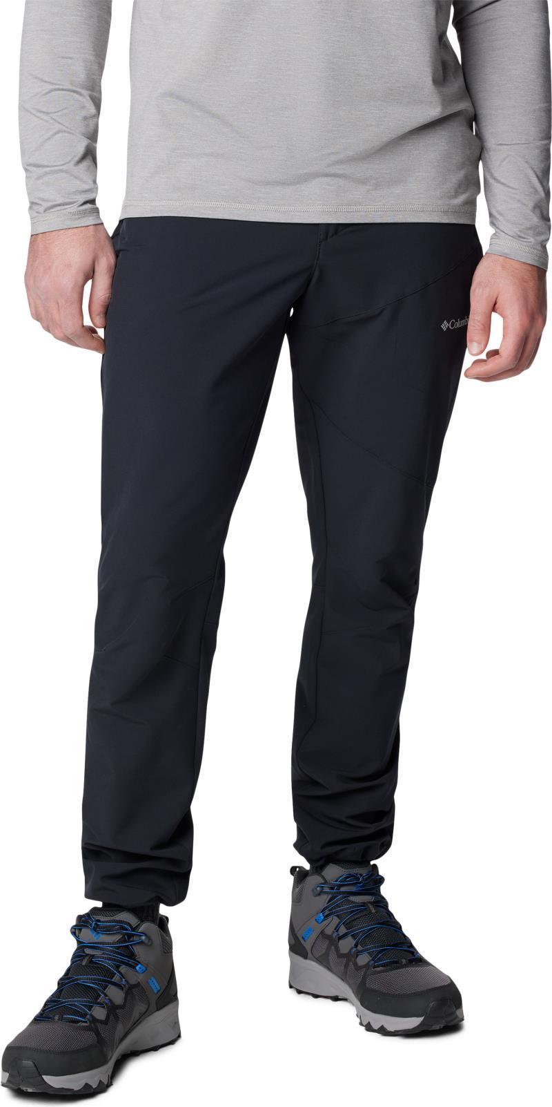 Columbia Tech Softshell Pants, Short - Mens - Black 5