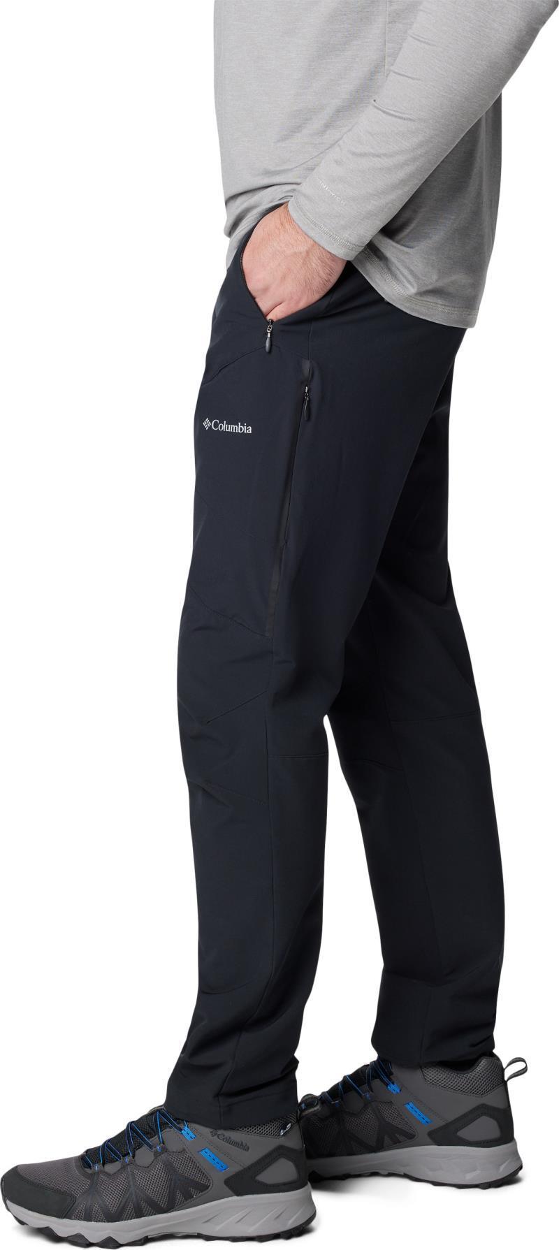 Columbia Tech Softshell Pants, Short - Mens - Black 6