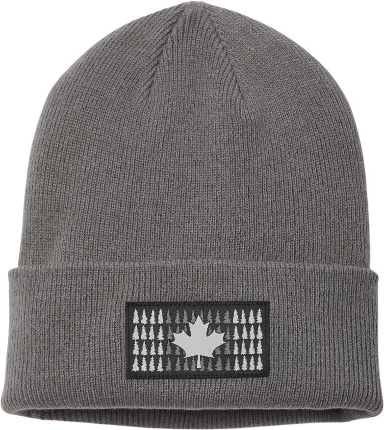 Columbia Tree Flag Cuffed Beanie - City Grey / Canada Tree Flag 1