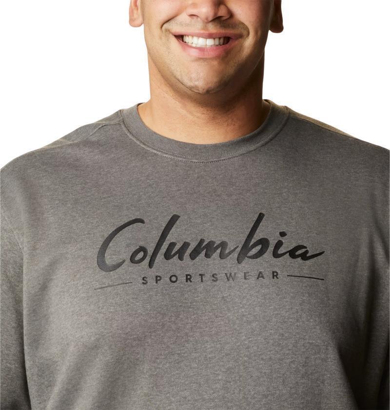 Columbia Trek Crew, Extended - Mens - Charcoal Heather 5