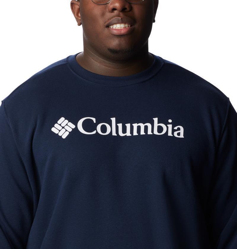 Columbia Trek Crew, Extended - Mens - Collegiate Navy / White 5