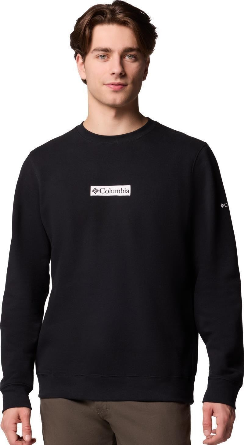 Columbia Trek Crew - Mens - black / puff box gem logo 1
