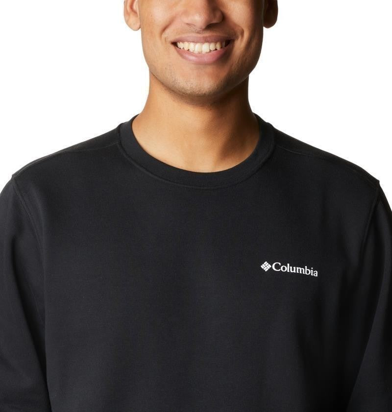 Columbia Trek Crew - Mens - black / white sleeve logo 1