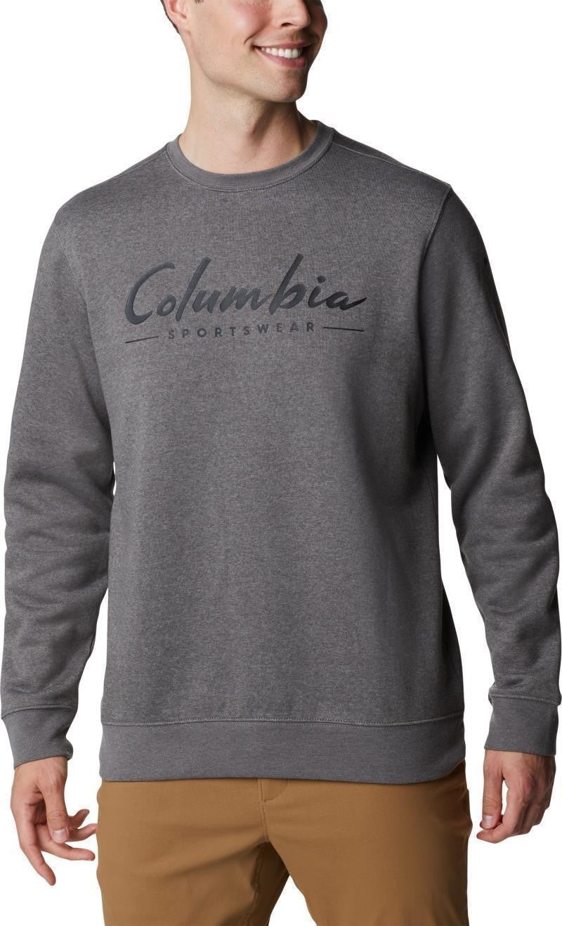 Columbia Trek Crew - Mens - charcoal heather 1