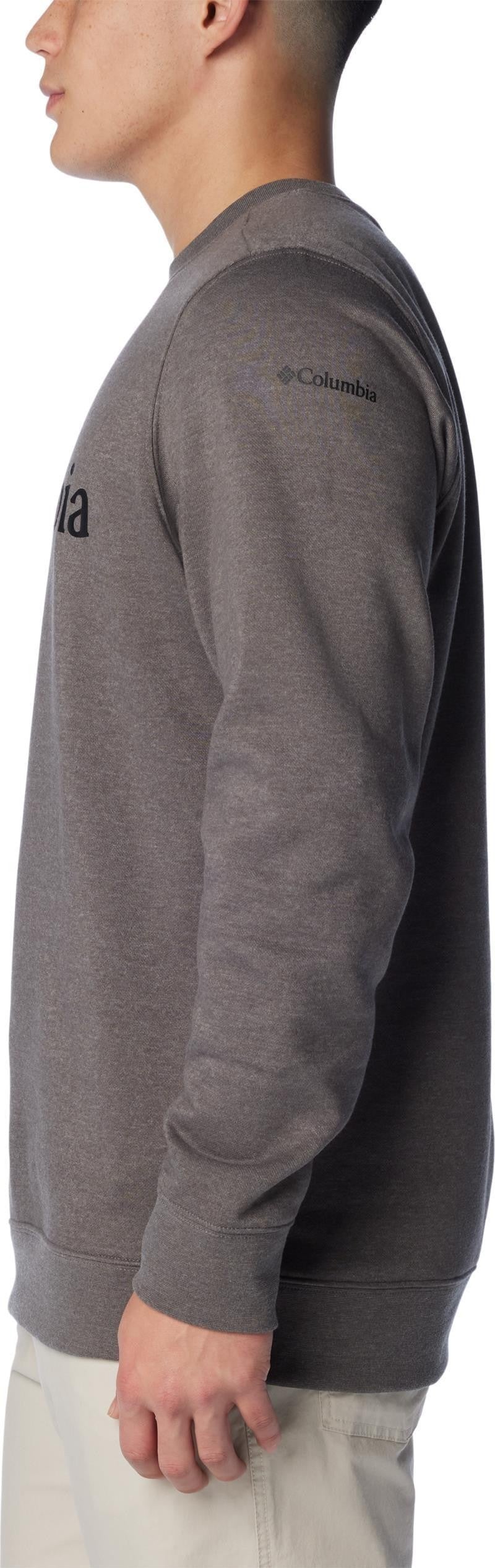 Columbia Trek Crew - Mens - charcoal heather / csc branded logo 1