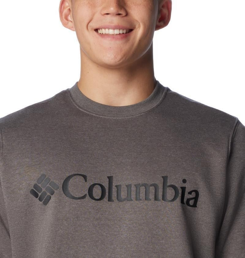 Columbia Trek Crew - Mens - charcoal heather / csc branded logo 1