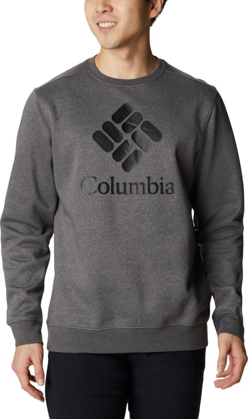 Columbia Trek Crew - Mens - charcoal heather / csc stacked logo 1