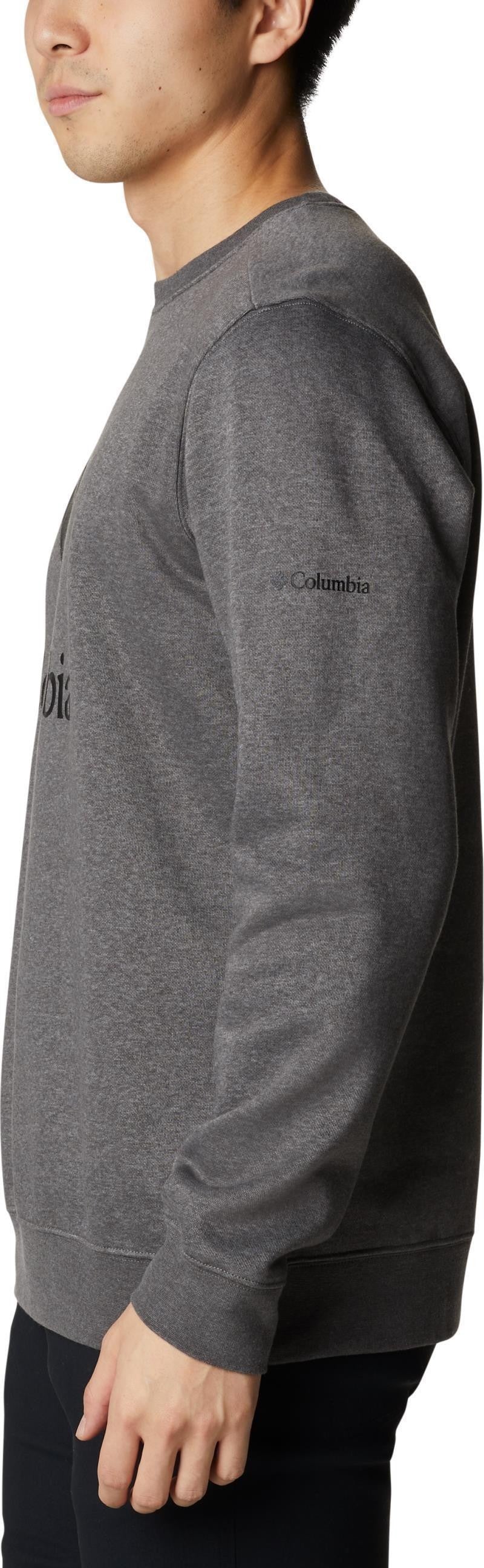 Columbia Trek Crew - Mens - charcoal heather / csc stacked logo 1
