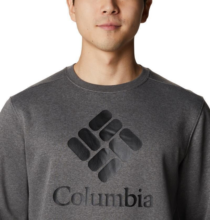 Columbia Trek Crew - Mens - charcoal heather / csc stacked logo 1