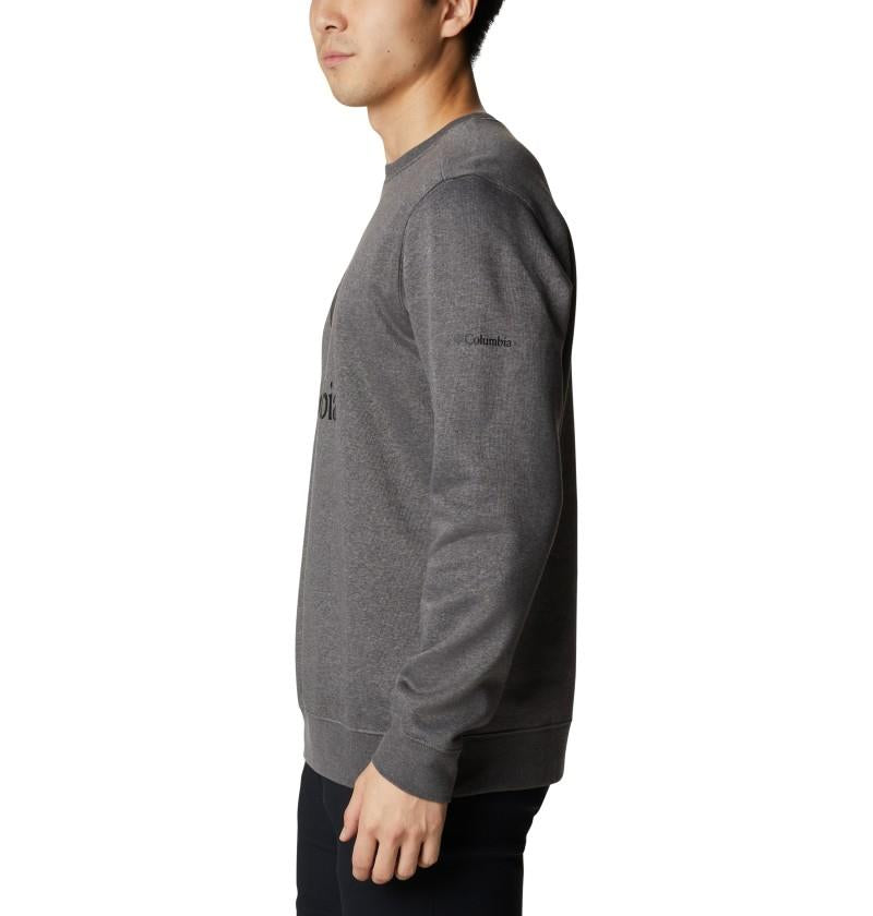 Columbia Trek Crew - Mens - charcoal heather / csc stacked logo 1