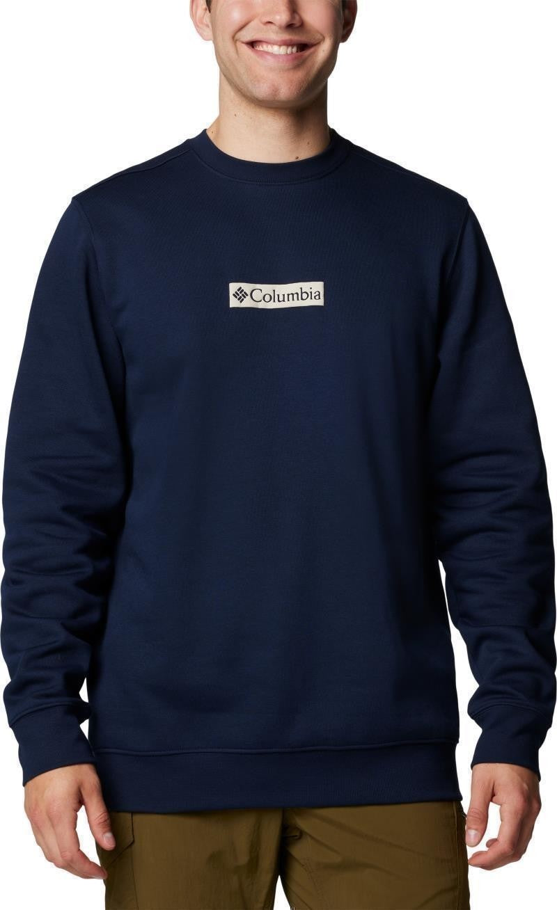 Columbia Trek Crew - Mens - collegiate navy / puff box gem logo 1