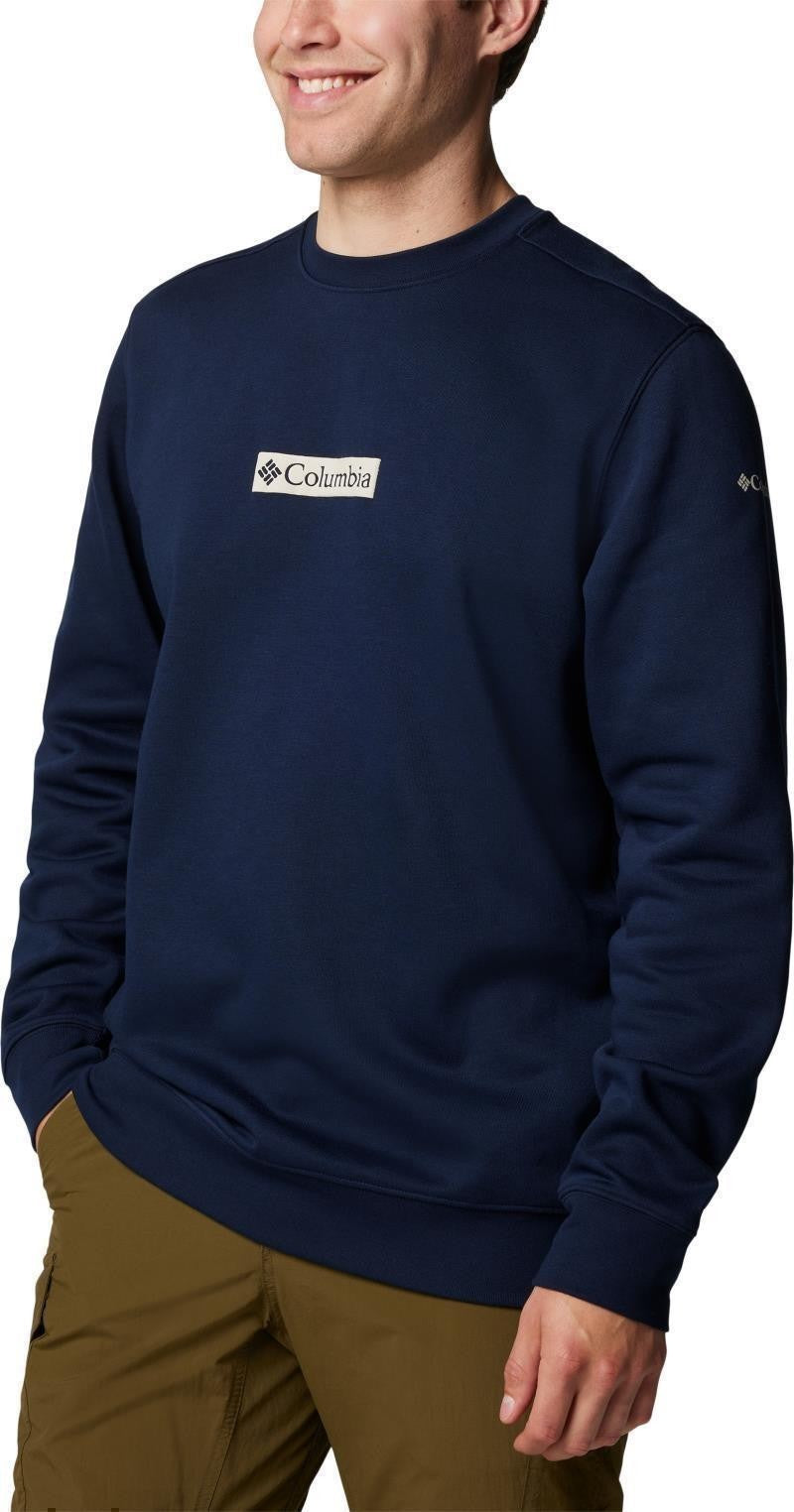 Columbia Trek Crew - Mens - collegiate navy / puff box gem logo 1
