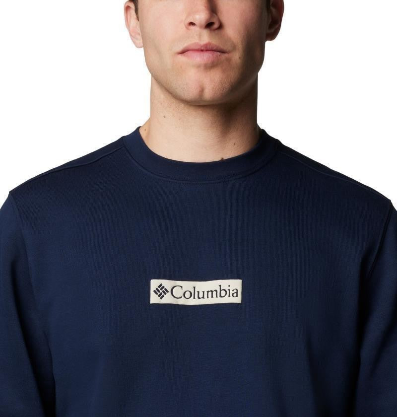 Columbia Trek Crew - Mens - collegiate navy / puff box gem logo 1