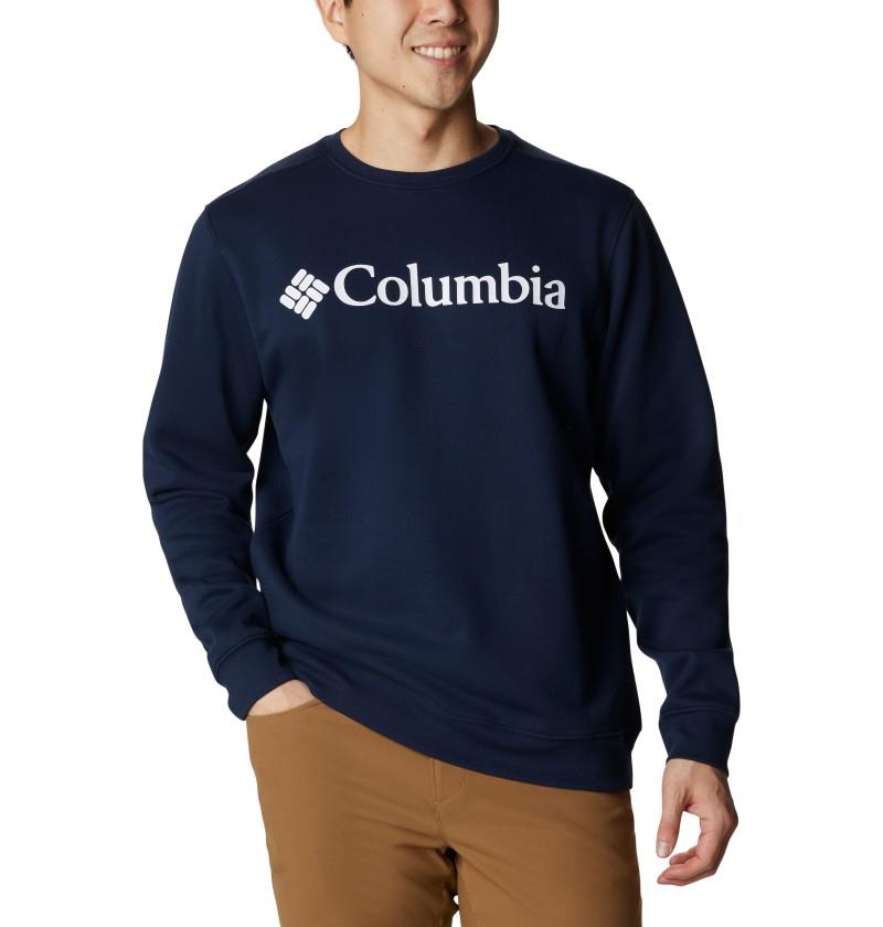 Columbia Trek Crew - Mens - collegiate navy / white 1
