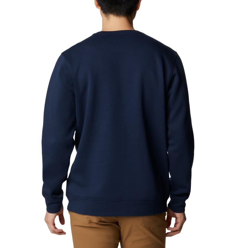 Columbia Trek Crew - Mens - collegiate navy / white 1