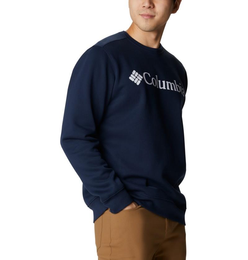 Columbia Trek Crew - Mens - collegiate navy / white 1