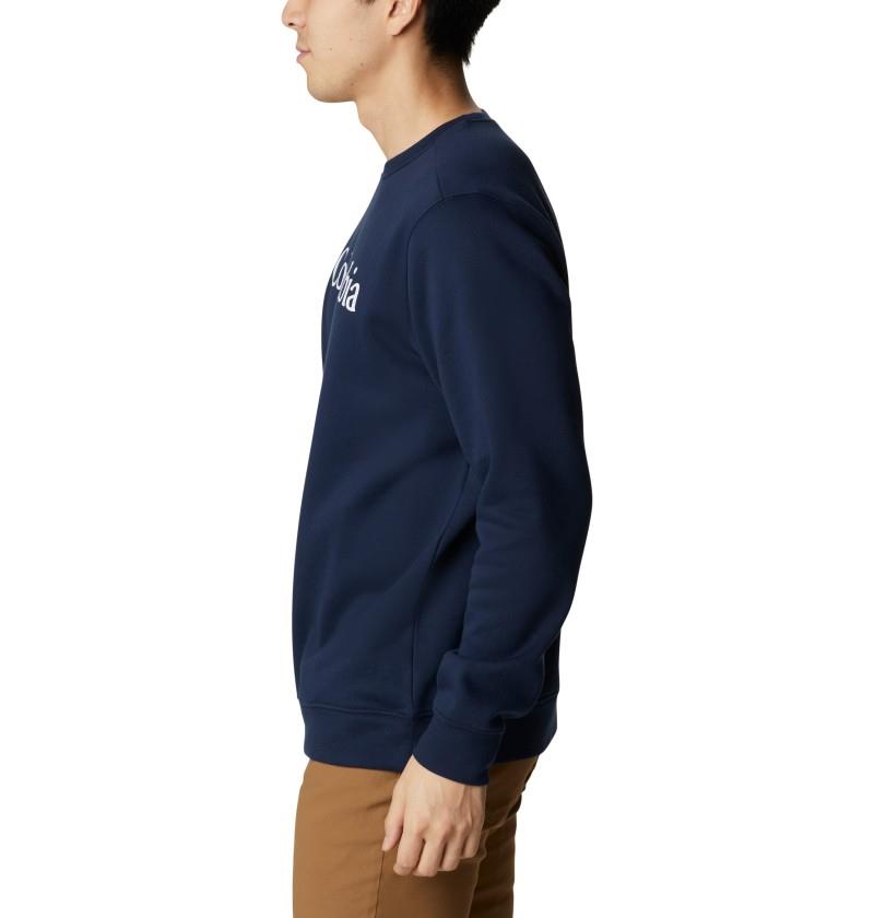 Columbia Trek Crew - Mens - collegiate navy / white 1