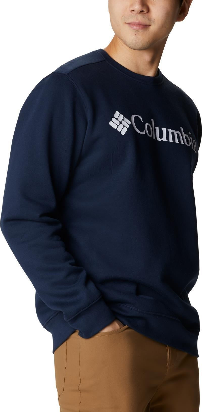 Columbia Trek Crew - Mens - collegiate navy / white 1