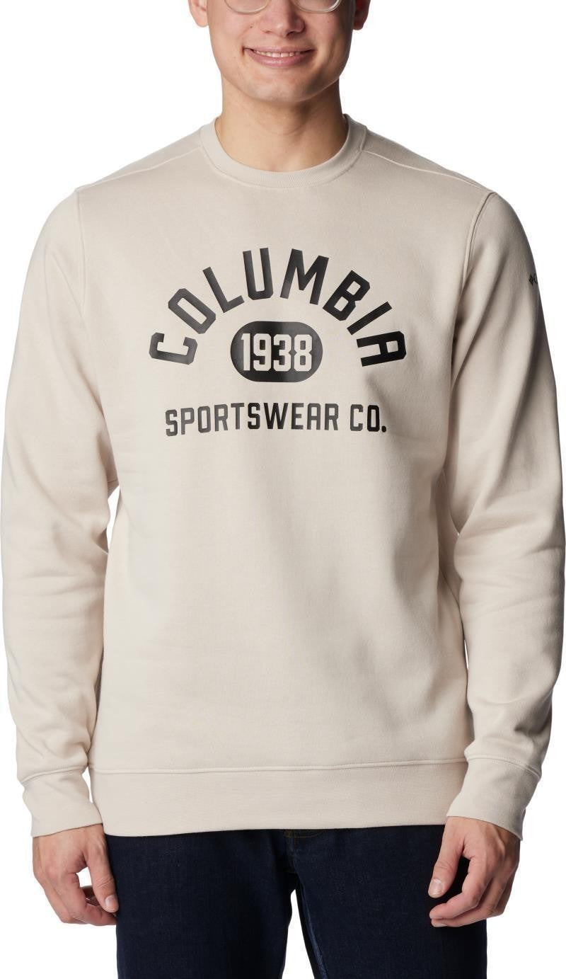 Columbia Trek Crew - Mens - dark stone / college life graphic 1