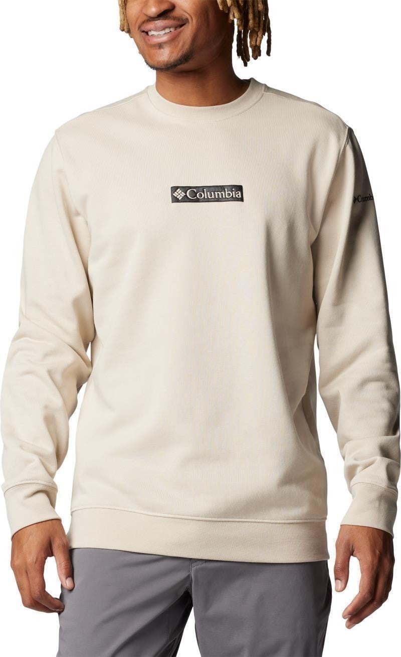 Columbia Trek Crew - Mens - dark stone / puff box gem logo 1