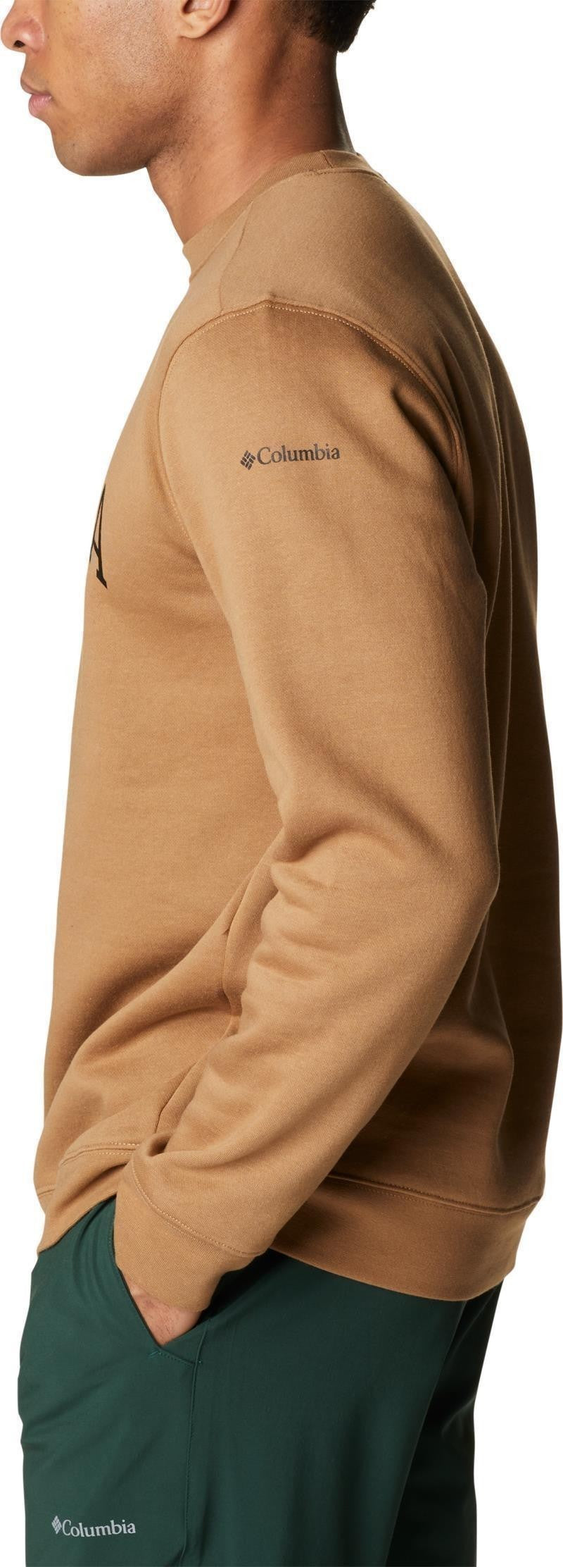 Columbia Trek Crew - Mens - delta / arched brand logo 1