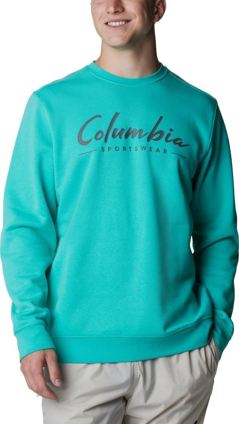 Columbia Trek Crew - Mens - electric turquoise 1