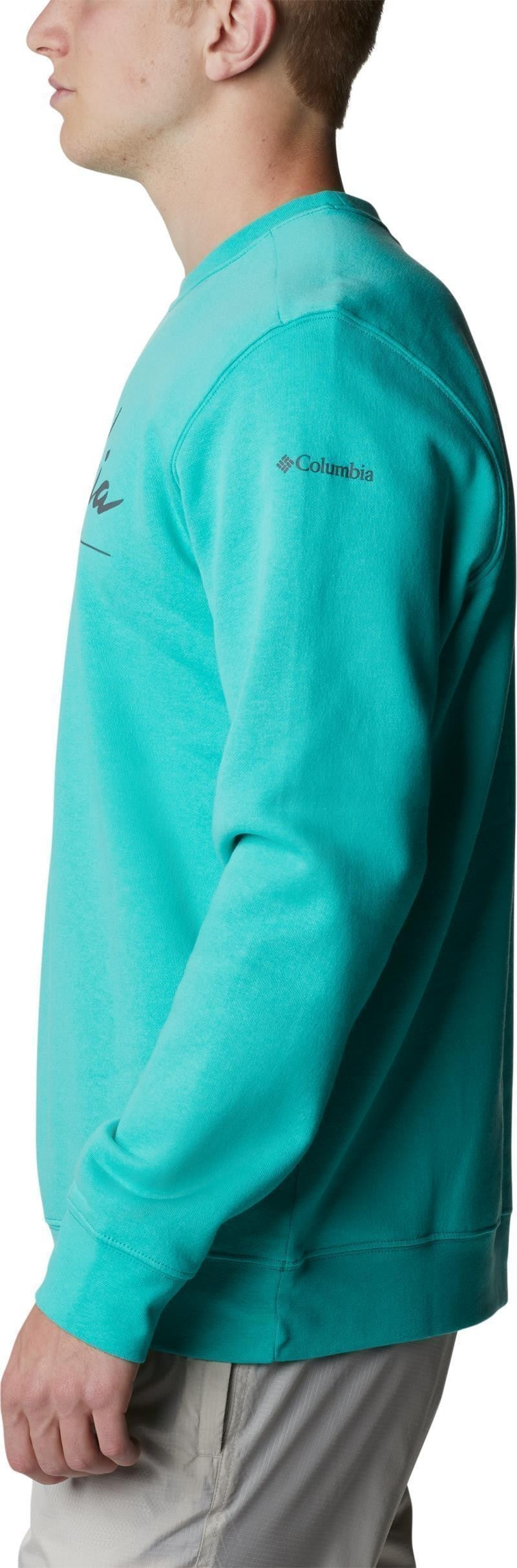 Columbia Trek Crew - Mens - electric turquoise 1
