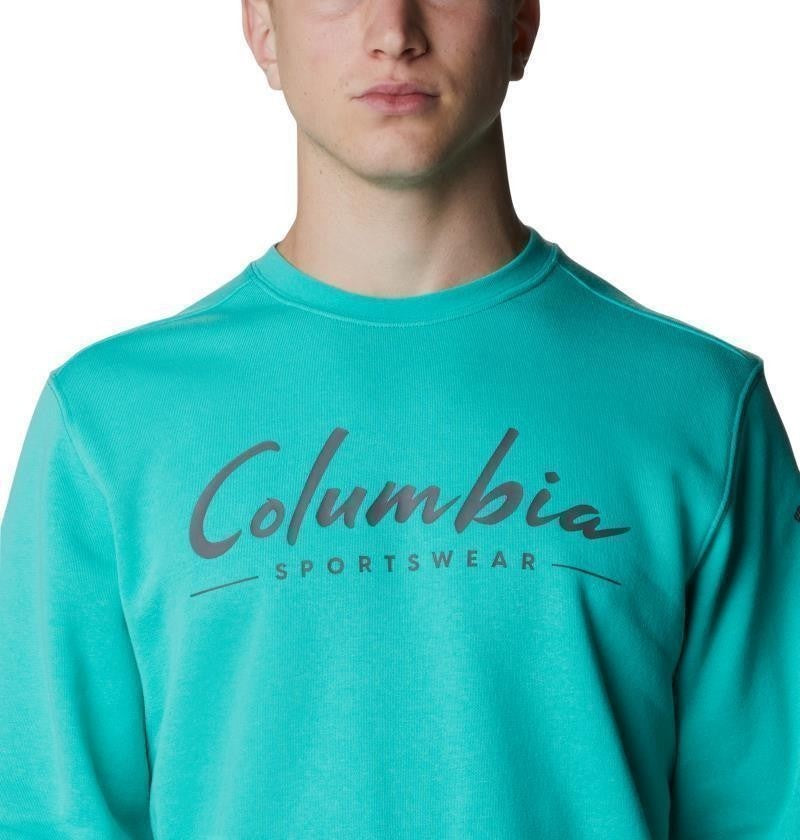 Columbia Trek Crew - Mens - electric turquoise 1
