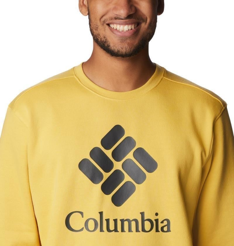 Columbia Trek Crew - Mens - golden nugget / csc stacked graphic 1