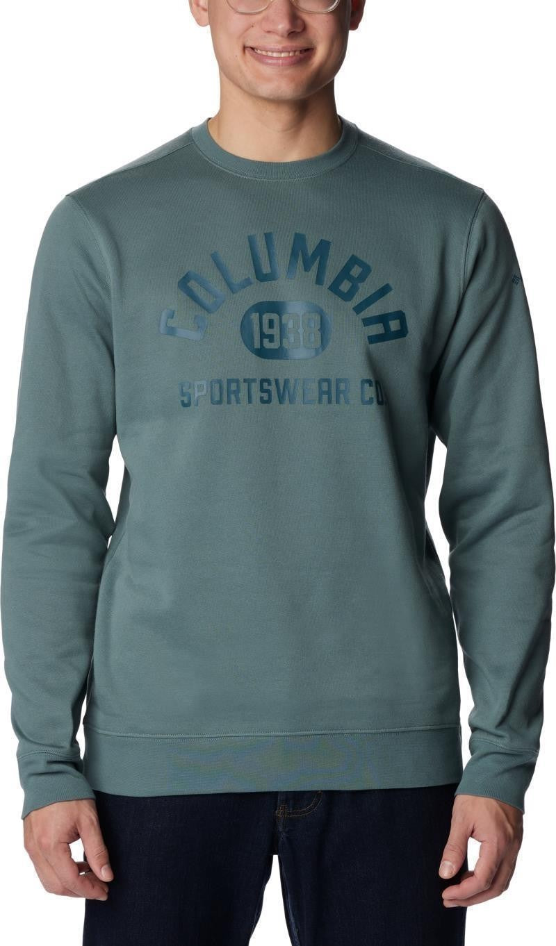 Columbia Trek Crew - Mens - metal / college life graphic 1