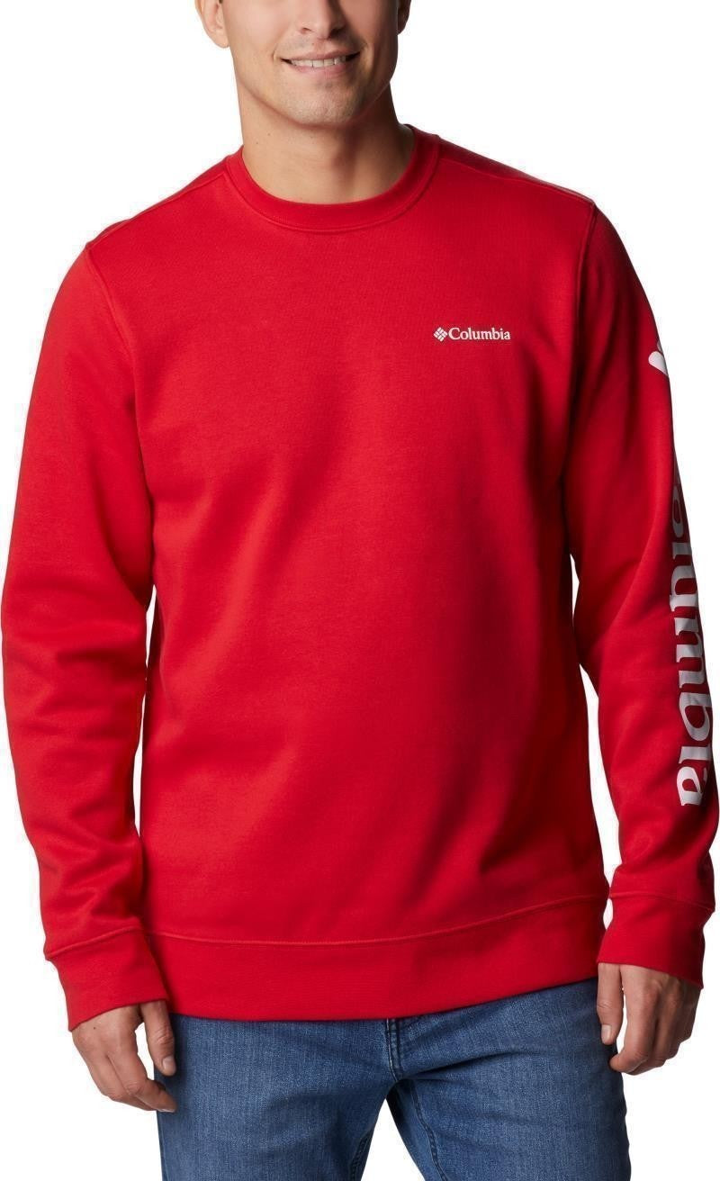 Columbia Trek Crew - Mens - mountain red / csc sleeve logo 1