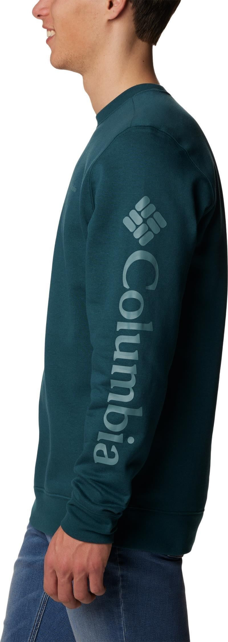 Columbia Trek Crew - Mens - night wave / csc sleeve logo 1