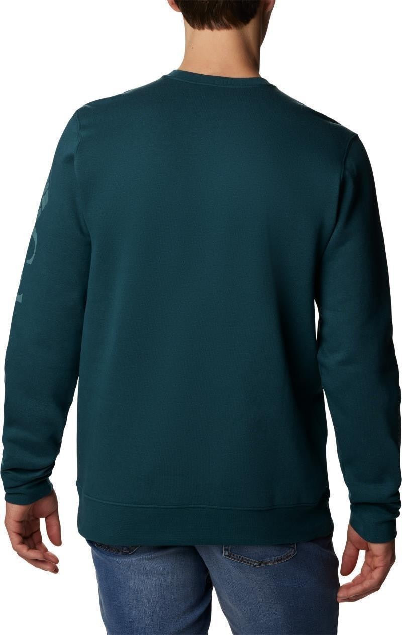 Columbia Trek Crew - Mens - night wave / csc sleeve logo 1
