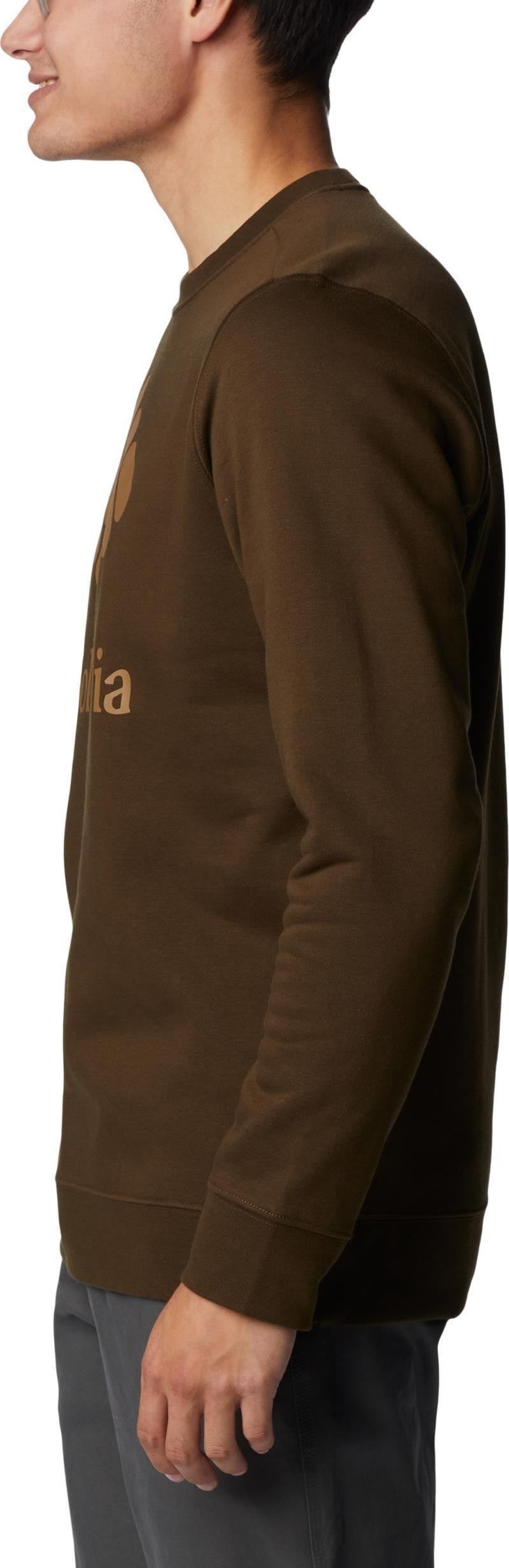 Columbia Trek Crew - Mens - olive green / csc stacked graphic 1