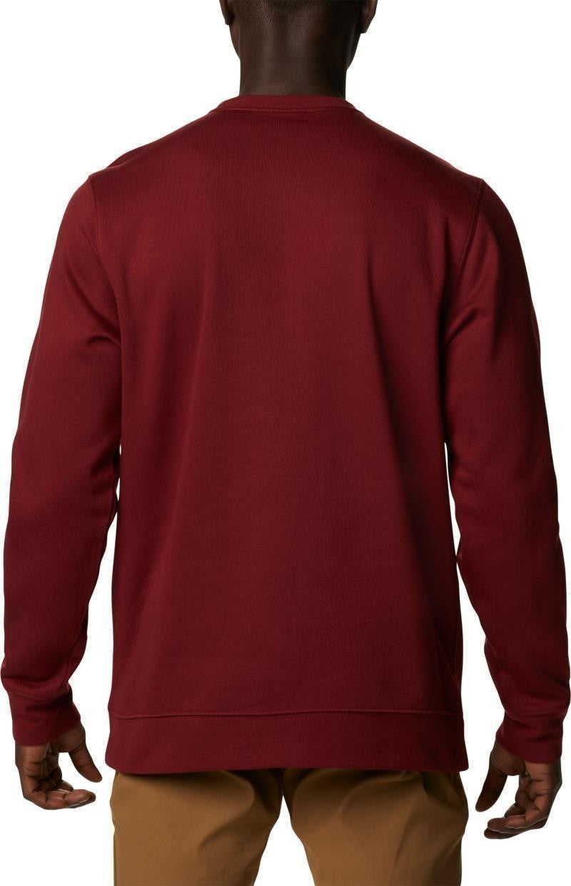 Columbia Trek Crew - Mens - red jasper / csc branded logo 1