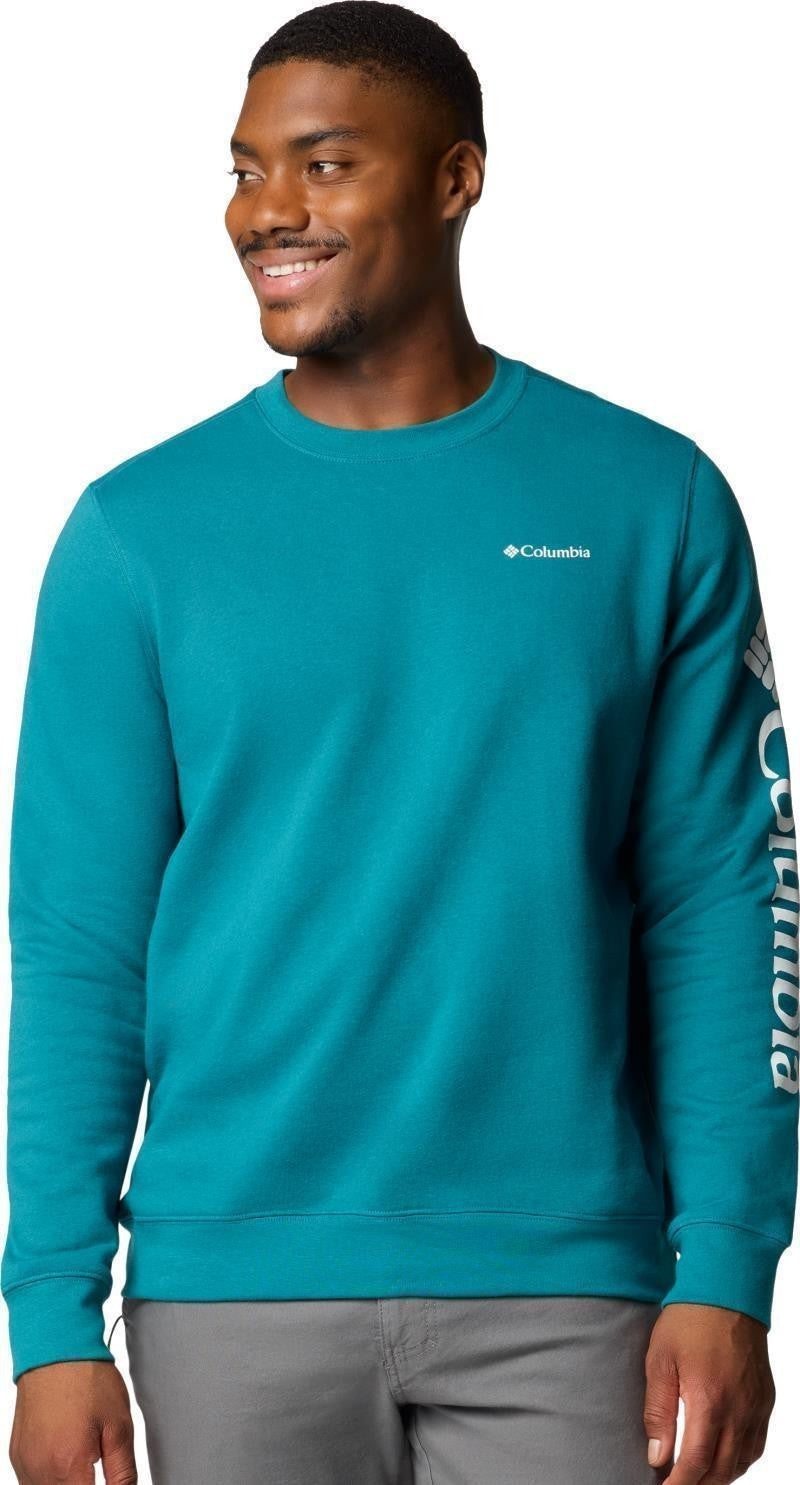 Columbia Trek Crew - Mens - river blue / csc sleeve logo 1