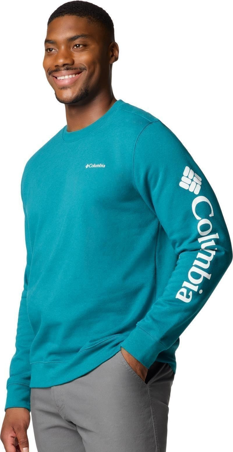 Columbia Trek Crew - Mens - river blue / csc sleeve logo 1