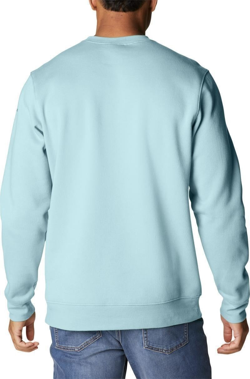 Columbia Trek Crew - Mens - sky blue / arched brand logo 1