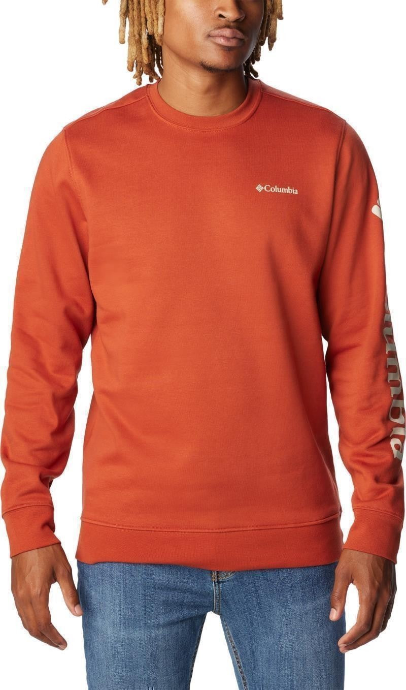 Columbia Trek Crew - Mens - warp red csc sleeve logo 1