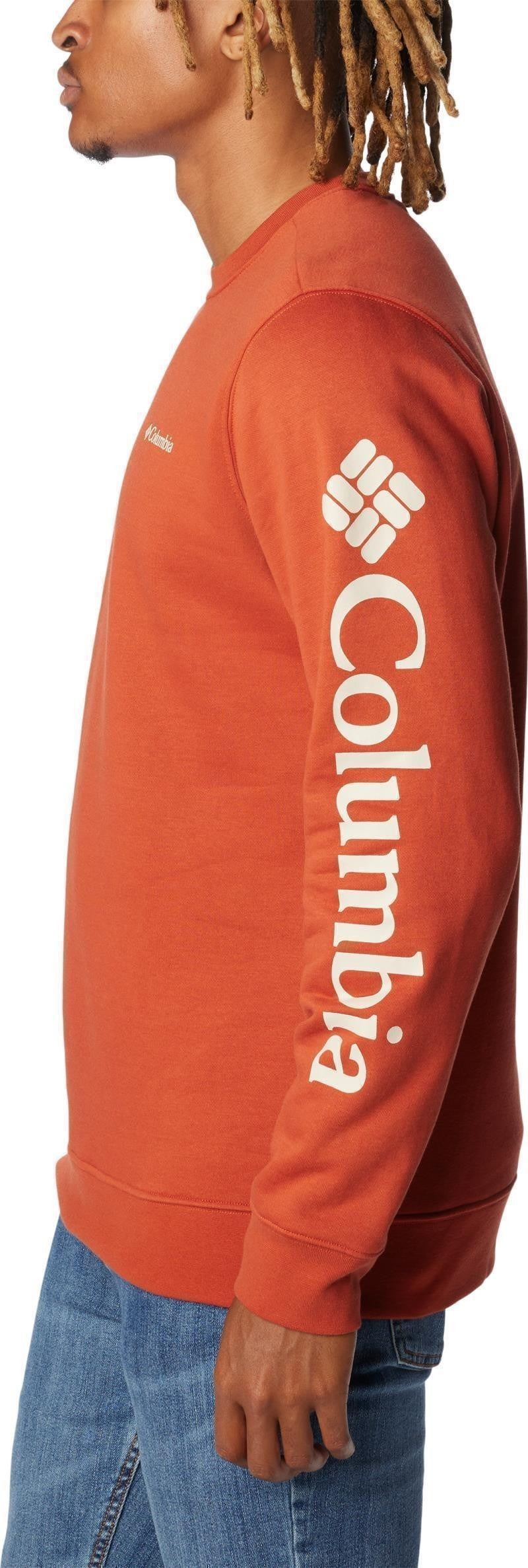 Columbia Trek Crew - Mens - warp red csc sleeve logo 1