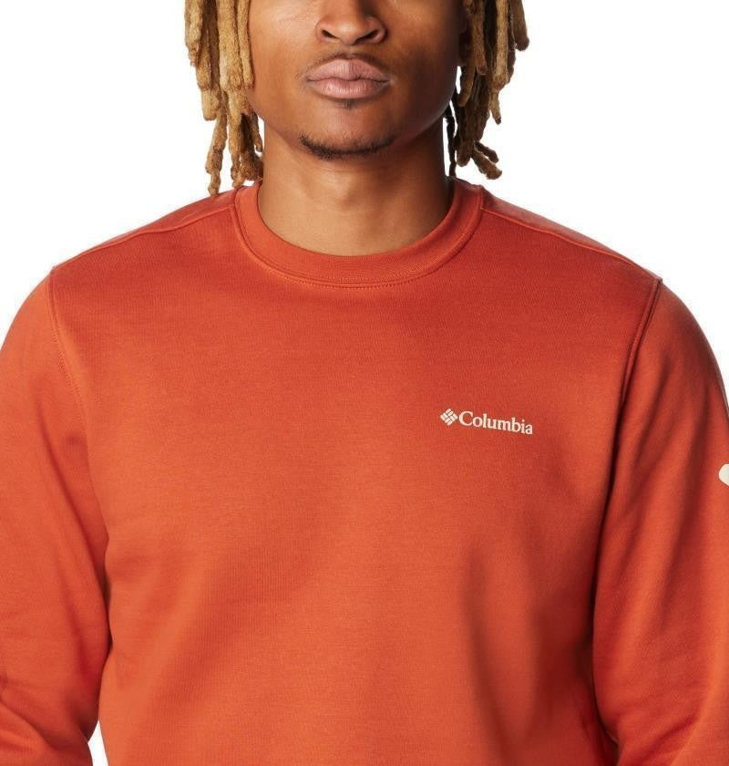Columbia Trek Crew - Mens - warp red csc sleeve logo 1