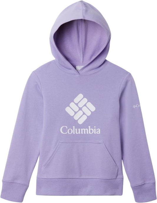 Columbia Trek French Terry Hoodie - Youth Girls - Frosted Purple 1