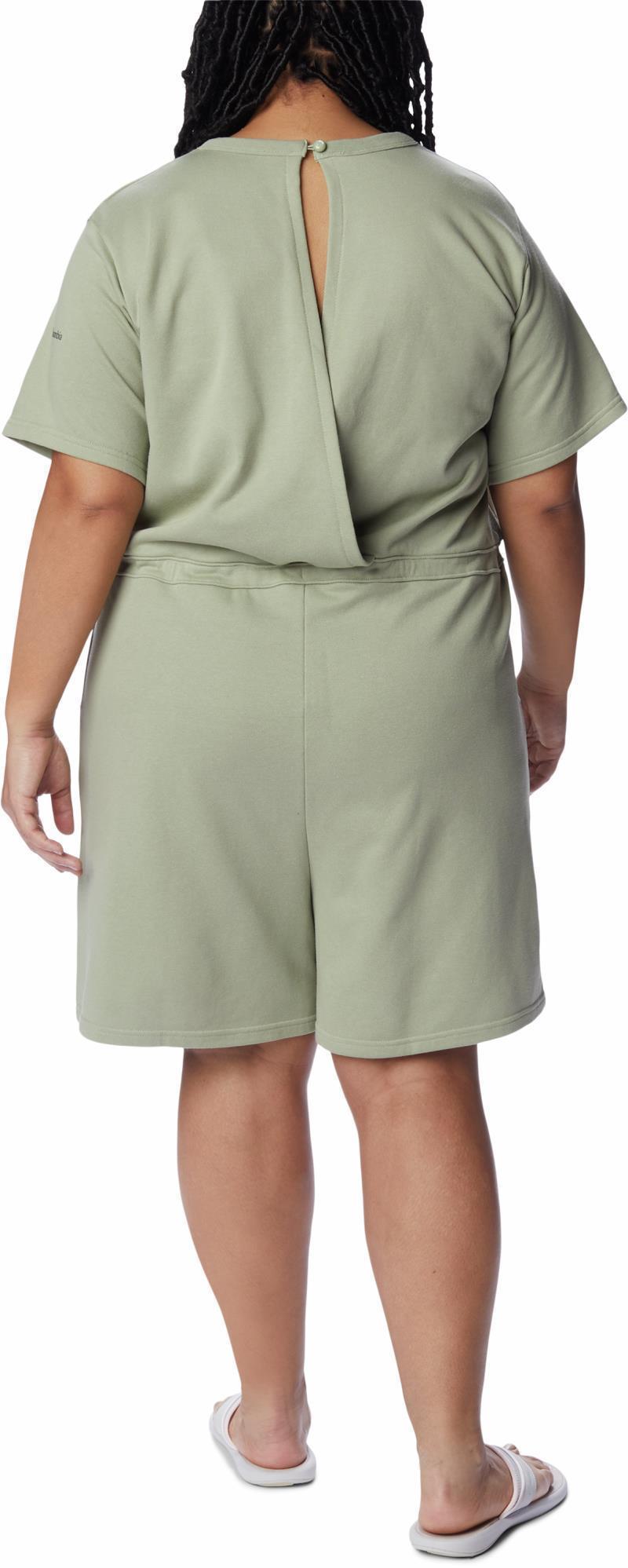 Columbia Trek French Terry Romper - Plus - Womens - safari 1