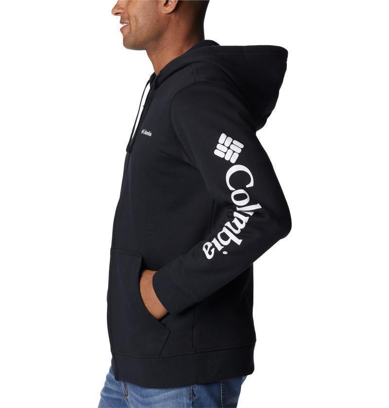 Columbia Trek Full-Zip Hoodie - Mens - Black / CSC Sleeve Logo 3