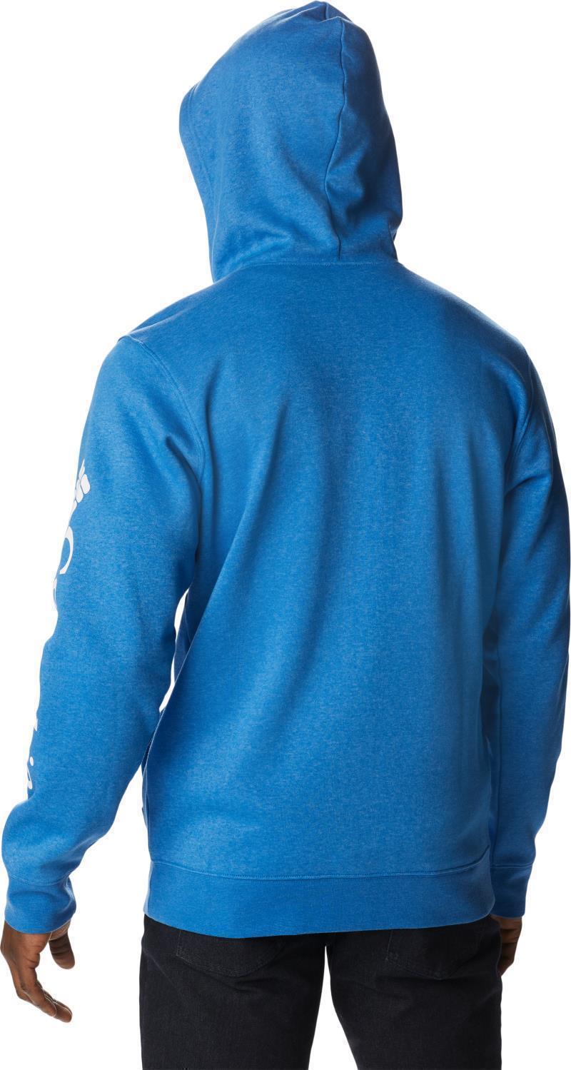 Columbia Trek Full-Zip Hoodie - Mens - Bright Indigo Heather / CSC Sleeve Logo 2