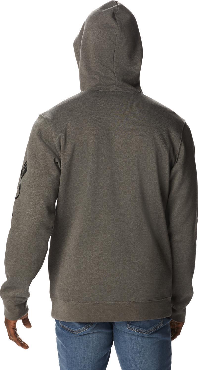 Columbia Trek Full-Zip Hoodie - Mens - Charcoal Heather / CSC Sleeve Logo 2
