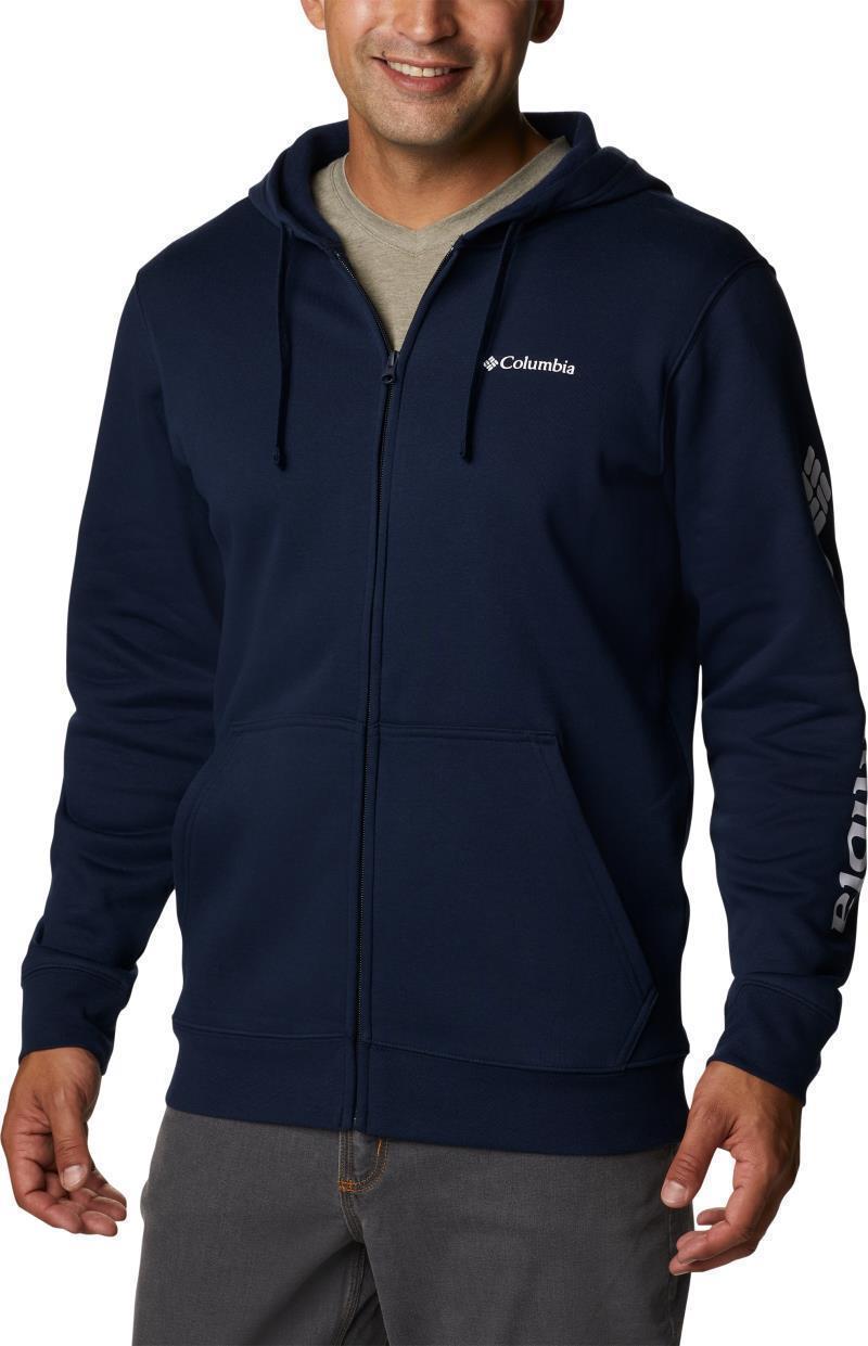 Columbia Trek Full-Zip Hoodie - Mens - Collegiate Navy 1